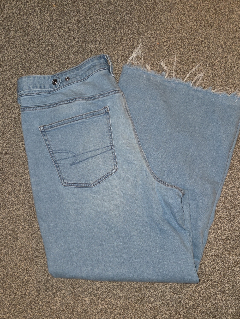 American Eagle High Rise Baggy Jeans